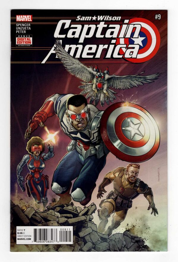 Captain America: Sam Wilson 9—Front Cover