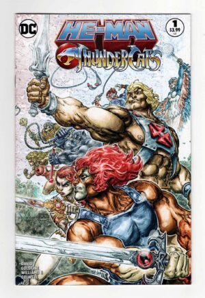 He-Man/Thundercats 1 (2nd Printing)—Front Cover