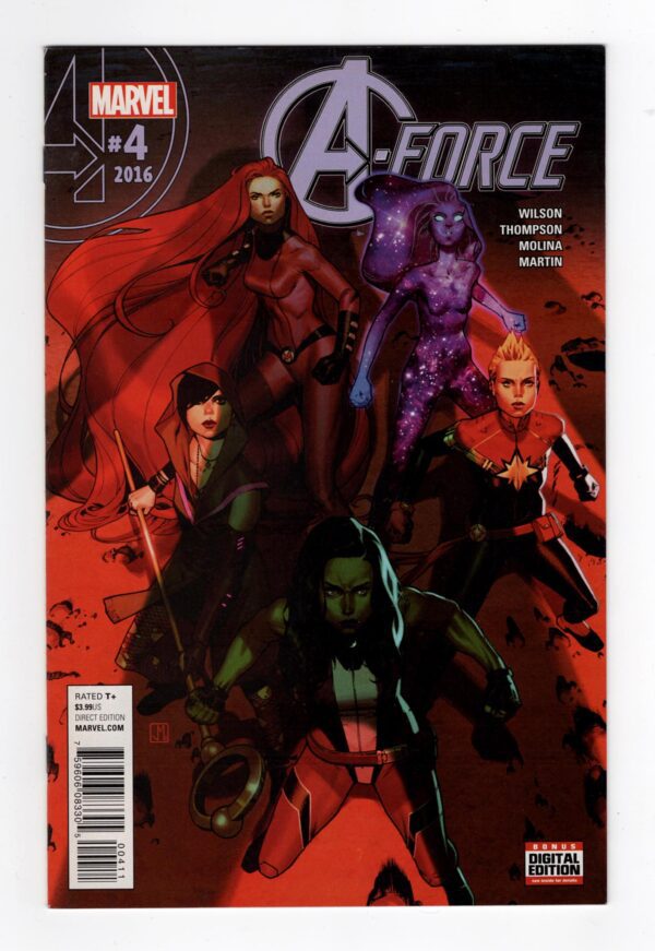 A-Force 4—Front Cover