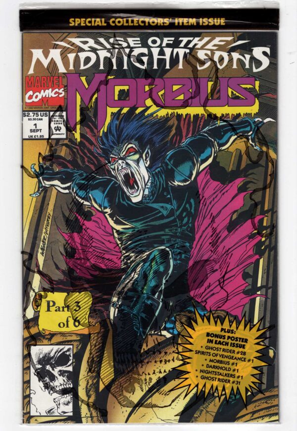 Morbius the Living Vampire [Vol.1] 1—Front Cover