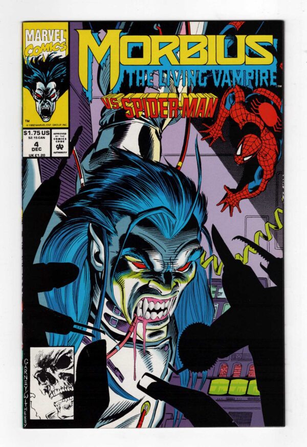 Morbius the Living Vampire [Vol.1] 4—Front Cover