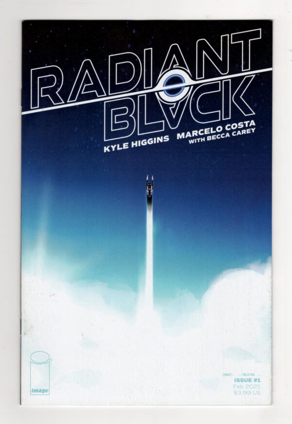 Radiant Black 1—Front Cover | Radiant Black Image Comics | Radiant Black Key Collector