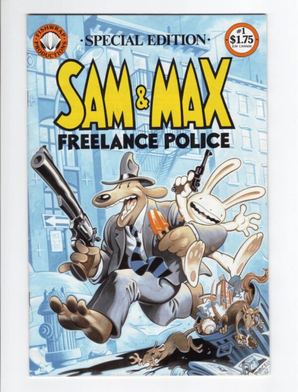 Sam and Max: Freelance Police Special Edition 1—Front Cover
