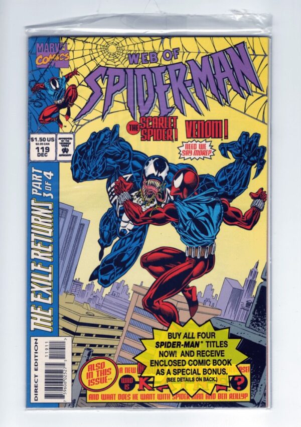 Web of Spider-Man 119—Front Cover