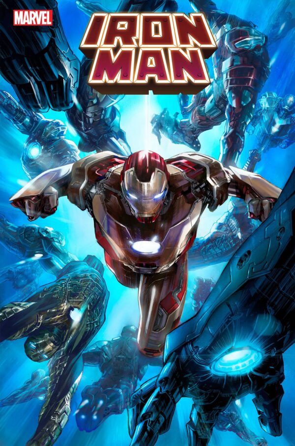 Iron Man 18 (Infinity Saga Variant)—Front Cover | Ash Avenue Comics