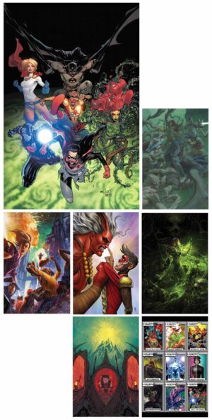 Lazarus Planet Alpha #1 Set of 7 Covers | DC Comics | Ash Avenue Comics
