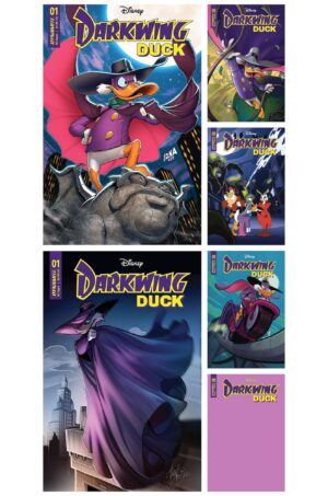 Darkwing Duck 1 Set of 6 Variants | Dynamite Entertainment | Ash Avenue Comics