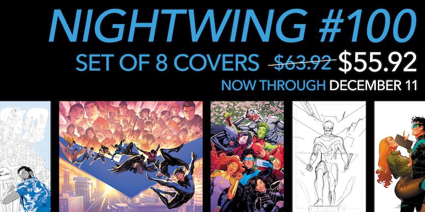 Nightwing 100 Set of 8 Sale | DC Comics | Ash Avenue Comics