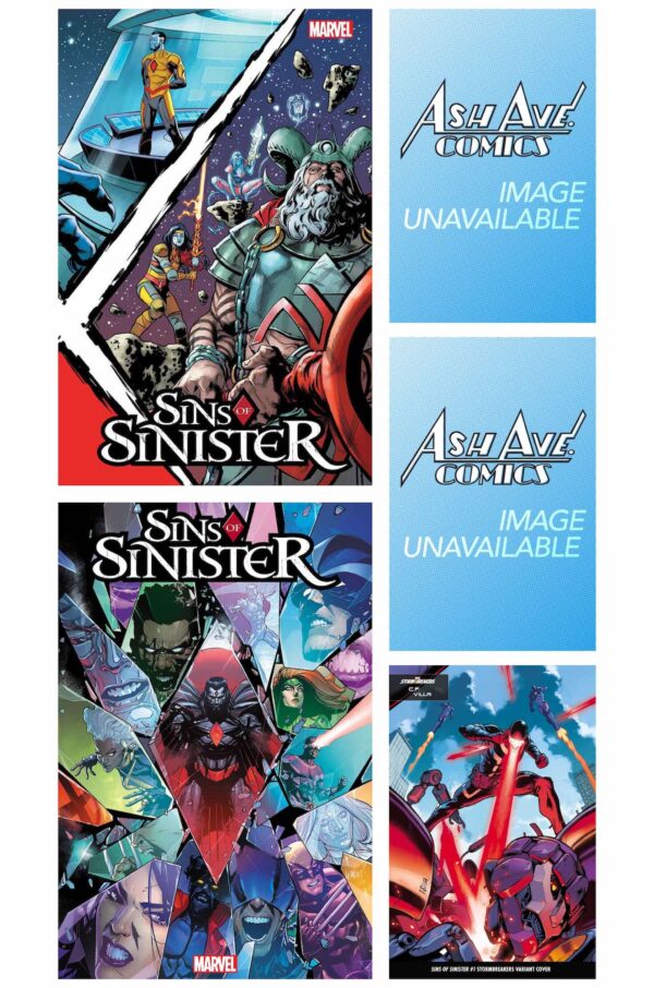 Sins of Sinister 1 Set of 5 Variants | Marvel Comics | Ash Avenue Comics
