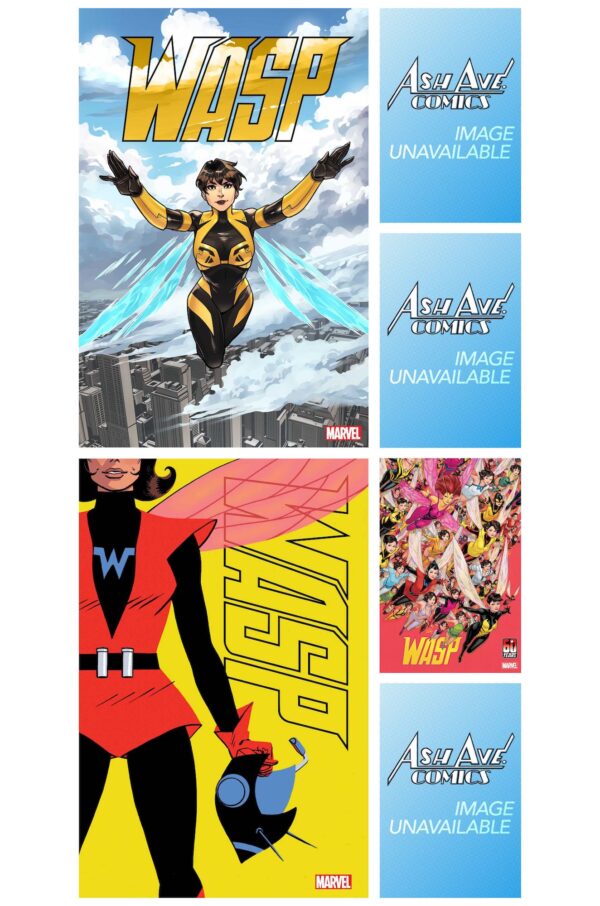 Wasp #1 (Of 4) Complete Set of 6 Variants | Marvel Comics | Ash Avenue Comics