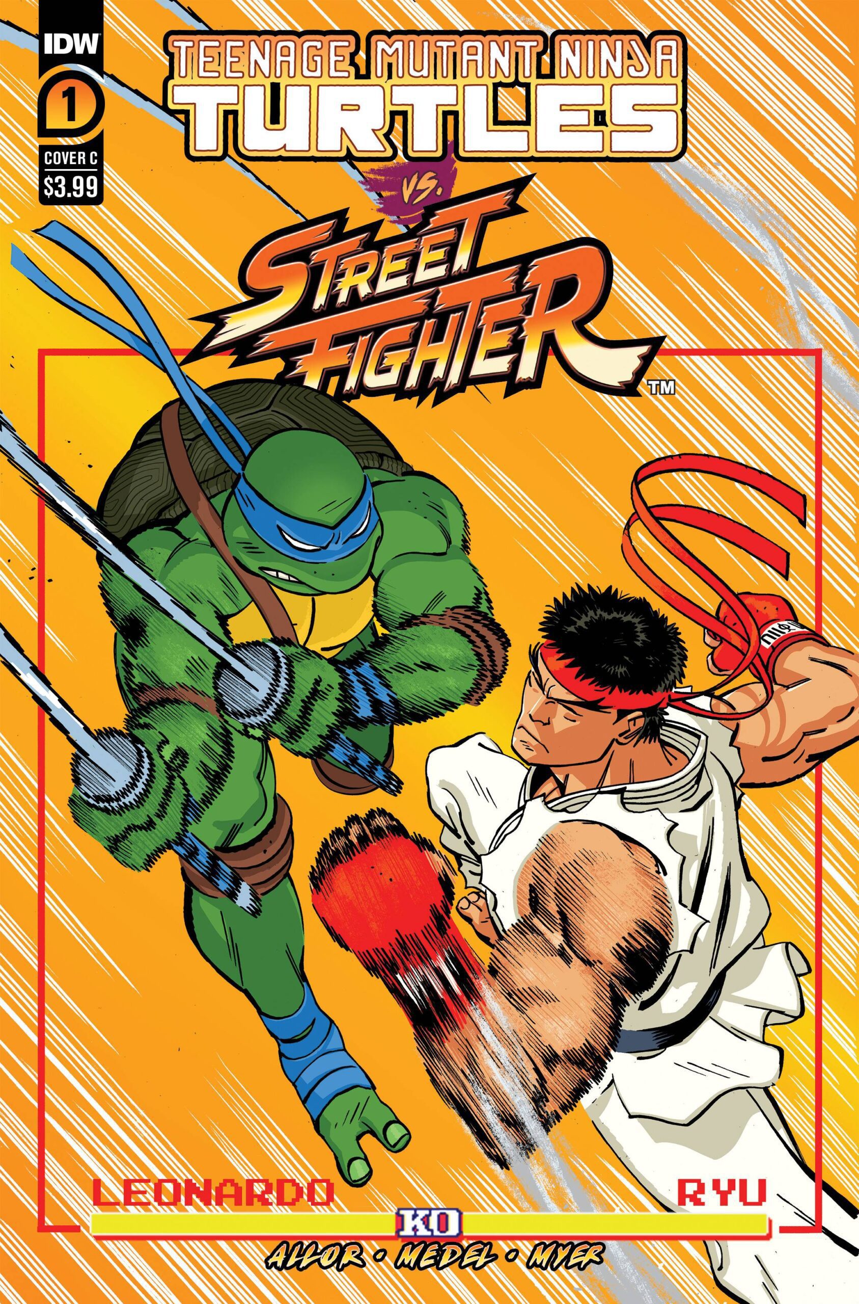 TMNT VS STREET FIGHTER #1 SLHLA Variant (REIQ)