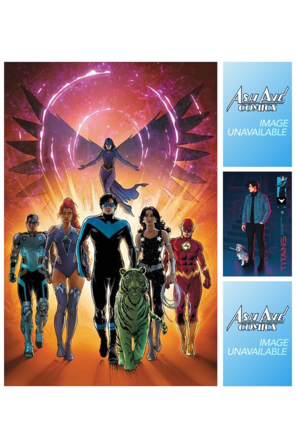 Titans 1 Set of 4 Covers | DC Comics | Ash Avenue Comics