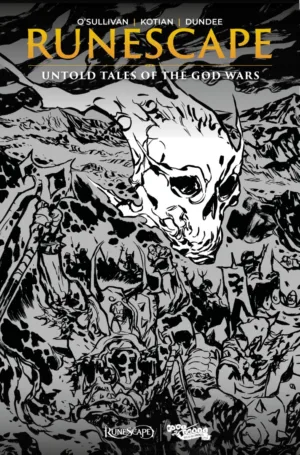 Runescape: Untold Tales of the God Wars #4 (Of 4) Cover B Jakub Rebelka Inks Variant (MR) - Ash Avenue Comics
