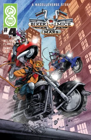 Biker Mice from Mars (2025) #4 Cover B Gavin Smith Variant - Ash Avenue Comics