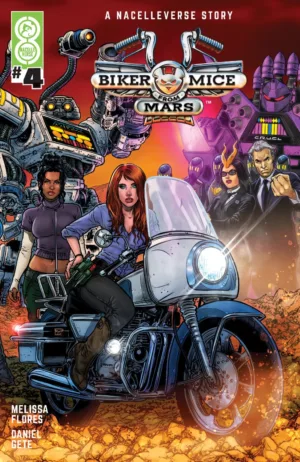 Biker Mice from Mars (2025) #4 Cover C Inc 1:10 Juan Jose Ryp Infinite Interlocking Variant - Ash Avenue Comics