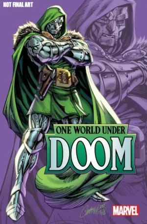 One World Under Doom #6 J. Scott Campbell Variant - Ash Avenue Comics