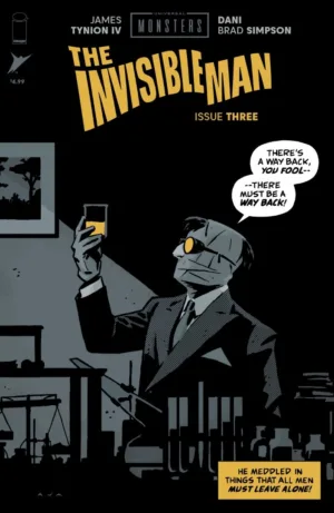 Universal Monsters: The Invisible Man #3 (Of 4) Cover C Inc 1:10 David Aja Variant - Ash Avenue Comics