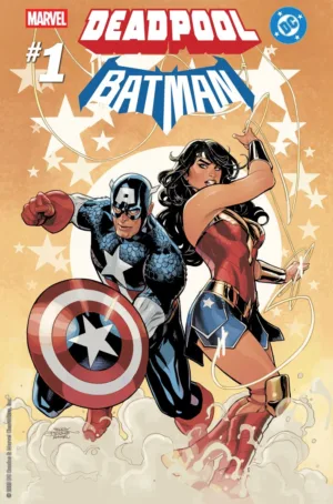 Marvel/DC: Deadpool/Batman #1 Terry Dodson Variant - Ash Avenue Comics
