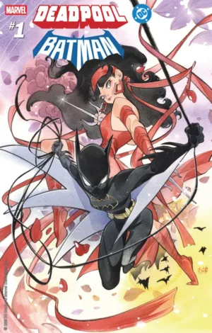 Marvel/DC: Deadpool/Batman #1 Peach Momoko Variant - Ash Avenue Comics