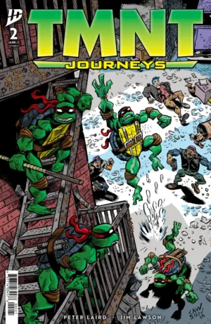 TMNT: Journeys #2 Variant B (Lawson) - Ash Avenue Comics