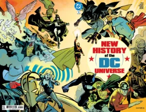 New History of the DC Universe #1 (Of 4) Cover A Chris Samnee Wraparound - Ash Avenue Comics