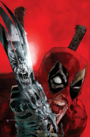 DC/Marvel: Batman/Deadpool #1 Cover Q Bill Sienkiewicz Incredible Hulk #340 Homage Variant - Ash Avenue Comics