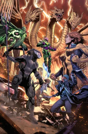 Justice League Vs. Godzilla Vs. Kong 2 #5 (Of 7) Cover C Lucas Meyer Variant - Ash Avenue Comics