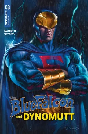 Blue Falcon & Dynomutt #3 Pre-order Cover A Lucio Parrillo - Ash Avenue Comics