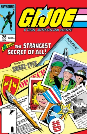 G.I. Joe: A Real American Hero #26 (Hama Files Edition) Cover C Mike Zeck & Bob Wiacek Foil Variant - Ash Avenue Comics