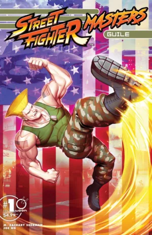 Street Fighter Masters: Guile #1 (One-Shot) Pre Order Cover A Genzoman - Ash Avenue Comics