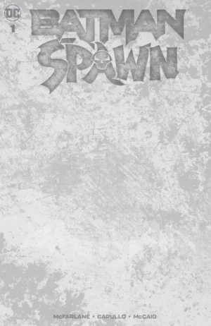 Batman/Spawn #1 (One-Shot) Cover I Blank Variant - Ash Avenue Comics