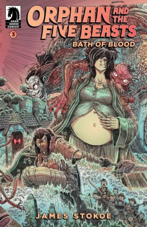 Orphan and the Five Beasts: Bath of Blood #3 Pre Order (Cover A) (James Stokoe) - Ash Avenue Comics