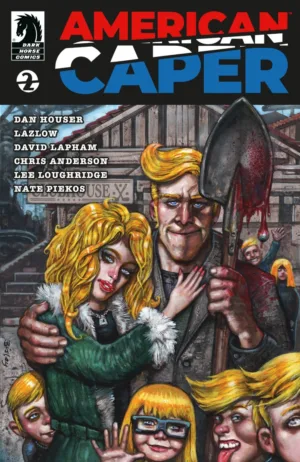 American Caper #2 (Cover B) (Simon Bisley) - Ash Avenue Comics