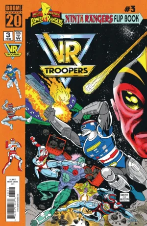 VR Troopers/Power Rangers Flipbook Facsimile Edition #3 Pre Order A Main (Dressed, TBD) - Ash Avenue Comics