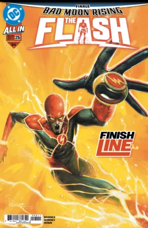 Flash #25 Pre Order Cover A Davide Paratore - Ash Avenue Comics