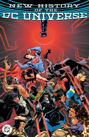 New History of the DC Universe #4 (Of 4) Cover E Ryan Sook Foil Variant - Ash Avenue Comics