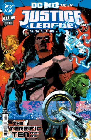 Justice League Unlimited #12 Pre Order Cover A Dan Mora (DC K.O.) - Ash Avenue Comics
