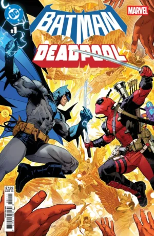 DC/Marvel: Batman/Deadpool #1 Cover A Dan Mora Batman Deadpool Comic Pre Order - Ash Avenue Comics