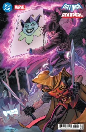 DC/Marvel: Batman/Deadpool #1 Cover I Andy Kubert Damian Wayne/Gambit Variant - Ash Avenue Comics