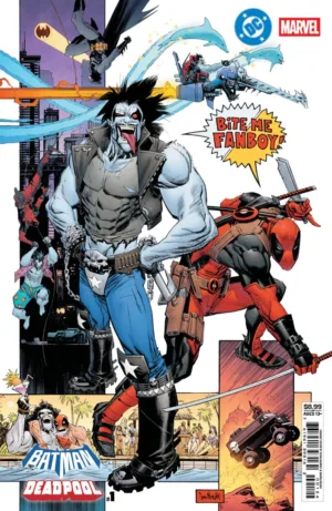 DC/Marvel: Batman/Deadpool #1 Cover M Sean Gordon Murphy Lobo/Deadpool Variant - Ash Avenue Comics
