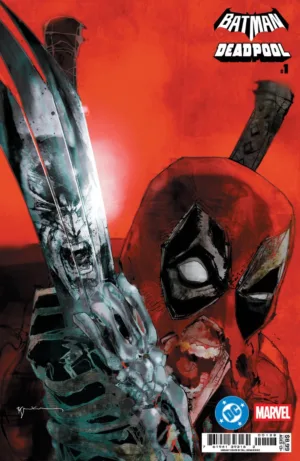 DC/Marvel: Batman/Deadpool #1 Cover Q Bill Sienkiewicz Incredible Hulk #340 Homage Variant - Ash Avenue Comics