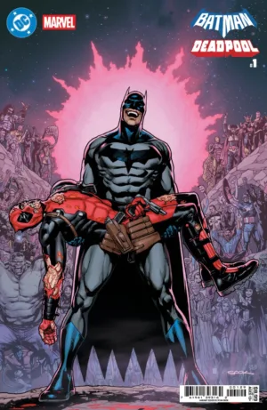 DC/Marvel: Batman/Deadpool #1 Cover R Ryan Sook Crisis on Infinite Earths 7 Homage Variant - Ash Avenue Comics