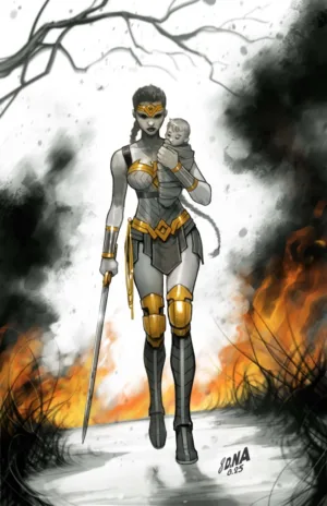 Wonder Woman #28 Cover B David Nakayama Variant - Ash Avenue Comics