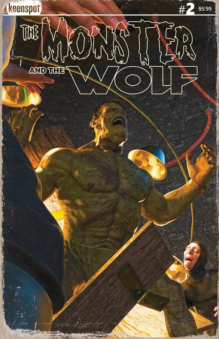 Mark Spears' Monsters: The Monster & the Wolf #2 Cover A Mark Spears The Modern Prometheus - Ash Avenue Comics