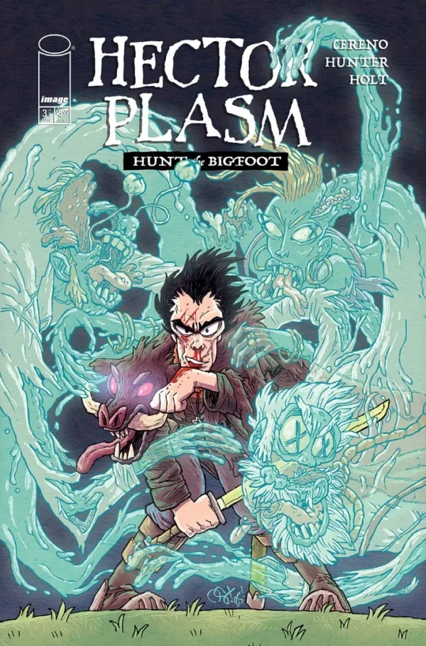 Pre Order Cover Hector Plasm: Hunt the Bigfoot #3 (Of 3) Pre Order Cover A Pre Order ...