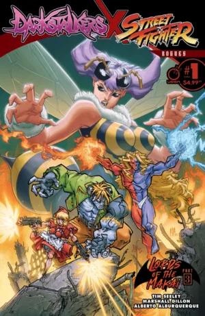Darkstalkers x Street Fighter: Rogues #1 (One-Shot)Cvr A Alberto Alburquerque - Ash Avenue Comics
