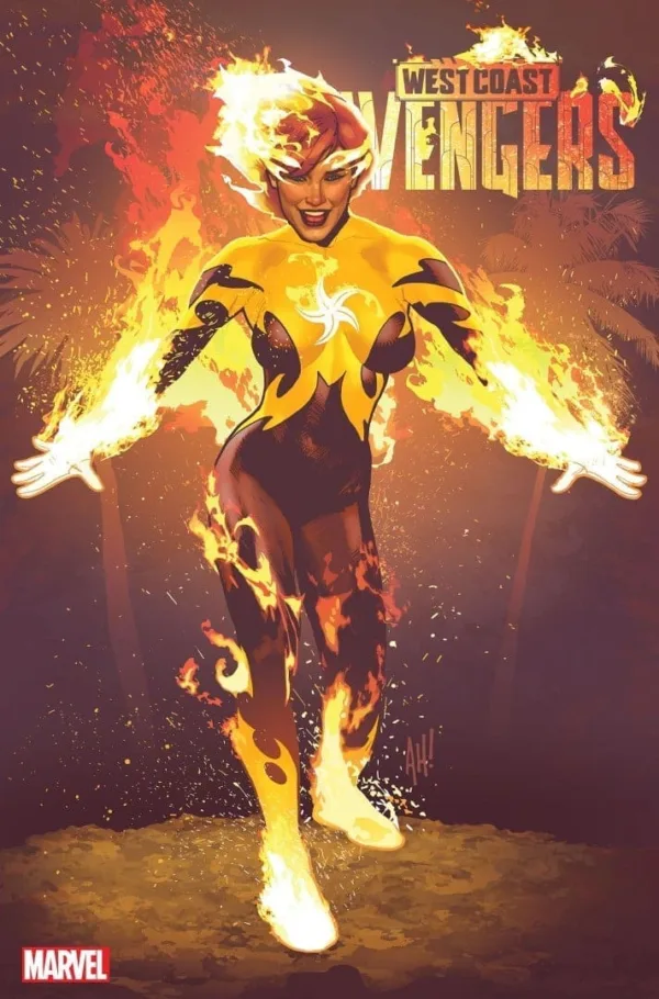 West Coast Avengers #1 Adam Hughes Foil Variant - Ash Avenue Comics