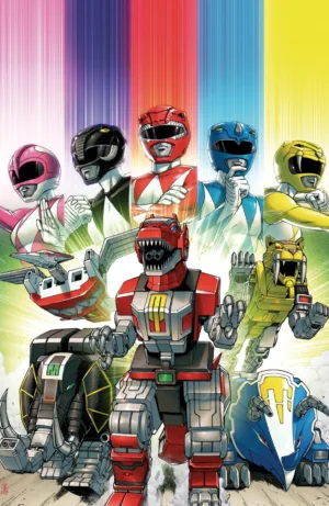 Mighty Morphin Power Rangers: Zord Quest #1 F Unlimited Variant (Full Art, Coller) - Ash Avenue Comics
