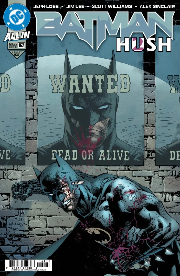 Batman #162 Cover A Jim Lee - Ash Avenue Comics