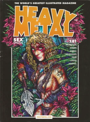 Heavy Metal Magazine #281 Kevin Eastman Artemis Variant - Ash Avenue Comics